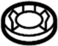 View Suspension Crossmember Insulator (Rear) Full-Sized Product Image