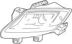 Image of Headlight (Left) image for your 2000 Mazda B3000   