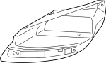 Image of Fog Light Bracket (Right, Rear) image for your 2012 Mazda MX-5 Miata   