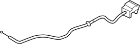 View Hood Release Cable Full-Sized Product Image 1 of 2