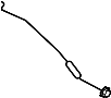 View Hood / Trunk Prop Rod Full-Sized Product Image 1 of 2