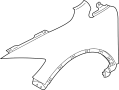 Image of Fender (Left, Front) image for your Mazda CX-9  