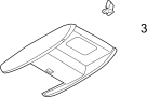 View Trim. Clip. Quarter. Fastener. (Upper, Lower) Full-Sized Product Image