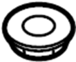 Image of Nut. Fender. (Upper). Air Filter Housing Nut. image for your 2013 Mazda Mazda 3