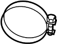 View Engine Air Duct Clamp Full-Sized Product Image 1 of 2