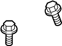 Image of Engine Mount Bolt (Front, Upper, Lower) image for your 2020 Mazda CX-30 2.5L SKYACTIV A/T AWD Select Sport Utility 