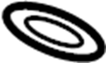 View Gasket. (Front, Rear) Full-Sized Product Image