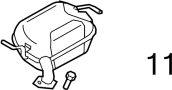 Image of Bolt. Muffler. Exhaust.  An Exhaust Bolt is a. image for your 2004 Mazda Miata