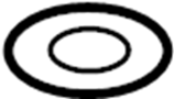 View Suspension Strut Mount Washer (Upper) Full-Sized Product Image