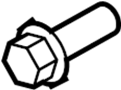 View Bolt. Instrument. Crossmember. Panel.  Full-Sized Product Image 1 of 2