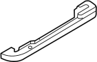 View Seat Track Cover (Front, Lower) Full-Sized Product Image 1 of 4