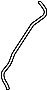 View Sunroof Drain Hose (Front) Full-Sized Product Image 1 of 2