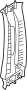 Image of Door Pillar Post Trim Set (Right, Upper) image for your 2009 Mazda 6   