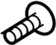 View Bolt. Door. Lock. Latch. Screw. Sliding. (Upper) Full-Sized Product Image
