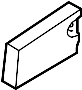 View Pad. Handle. Gasket. Door. (Left, Rear) Full-Sized Product Image 1 of 2