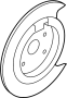 View Plate. Dust. Brake. Shield. (Left) Full-Sized Product Image 1 of 4
