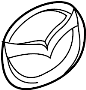 Image of Hatch Emblem (Rear) image for your 2015 Mazda 5   