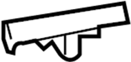 View Liftgate Washer Hose (Rear, Upper) Full-Sized Product Image