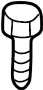 View Bolt. Screw. (Upper) Full-Sized Product Image 1 of 10