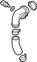 Image of Intercooler Pipe (Upper) image for your 2012 Mazda 5   
