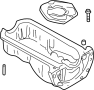 Image of Engine Oil Pan image for your 1998 Mazda Protege   