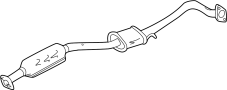 Image of Catalytic Converter image for your Mazda