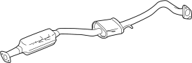 Image of Catalytic Converter image for your Mazda MIATA  