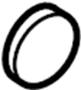 Image of Wheel Cap Emblem image for your 2001 Mazda Protege   