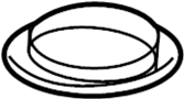 Image of Coil Spring Insulator (Lower) image for your 2004 Mazda 6  i Hatchback 