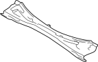 Image of Firewall (Upper) image for your 1998 Mazda B2500   