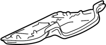 Image of Instrument Panel Knee Bolster (Lower) image for your 2004 Mazda 6  S Hatchback 