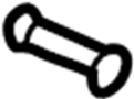 Image of PIN. Included with: Console. image for your 2005 Mazda MIATA  Mazdaspeed Convertible 