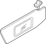 Image of Sun Visor (Left) image for your 2020 Mazda MX-5 Miata   