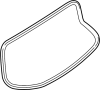 Image of Back Glass Seal (Rear). Back Glass Seal. Part. image for your Mazda