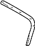 Image of Weatherstrip retainer. (Left). Part included in roof. image for your 1996 Mazda MIATA   