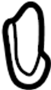 Image of Door Window Belt Weatherstrip Clip image for your Mazda