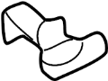 View Trim. Clip. Quarter. Fastener. (Upper, Lower) Full-Sized Product Image