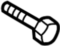 View Bumper Cover Bolt Full-Sized Product Image