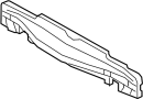Image of Bumper Impact Absorber (Front) image for your 2006 Mazda MX-5 Miata  Sport Convertible 
