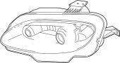 Image of Headlight (Left) image for your 2011 Mazda CX-7   