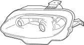 Image of Headlight (Left) image for your 2011 Mazda 2   