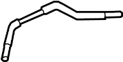 Image of Engine Coolant Overflow Hose image for your 2004 Mazda 6   
