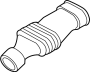 Image of DUCT, RESONANCE. Resonator. image for your 2010 Mazda 5  Grand Touring Mini Passenger Van 