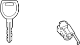 View Ignition Lock Cylinder Full-Sized Product Image 1 of 1