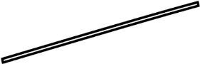 Image of Plate, B. Wiper blade stiffener. (Right). Included with: Wiper. image for your 2017 Mazda