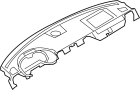 Image of Dashboard Panel (Upper) image for your 2011 Mazda MX-5 Miata  Grand Touring Convertible 