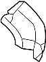 Image of End plate. REINFORCED., Header. (Left) image for your 2010 Mazda MX-5 Miata   