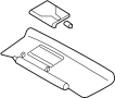 Image of Sun Visor (Right) image for your 2020 Mazda MX-5 Miata   