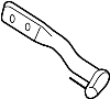 Image of Roll Bar Bracket (Right) image for your 2007 Mazda MX-5 Miata 2.0L M/T Touring Convertible 