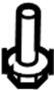 Image of Striker screw. Wedge screw. image for your 1995 Mazda Miata